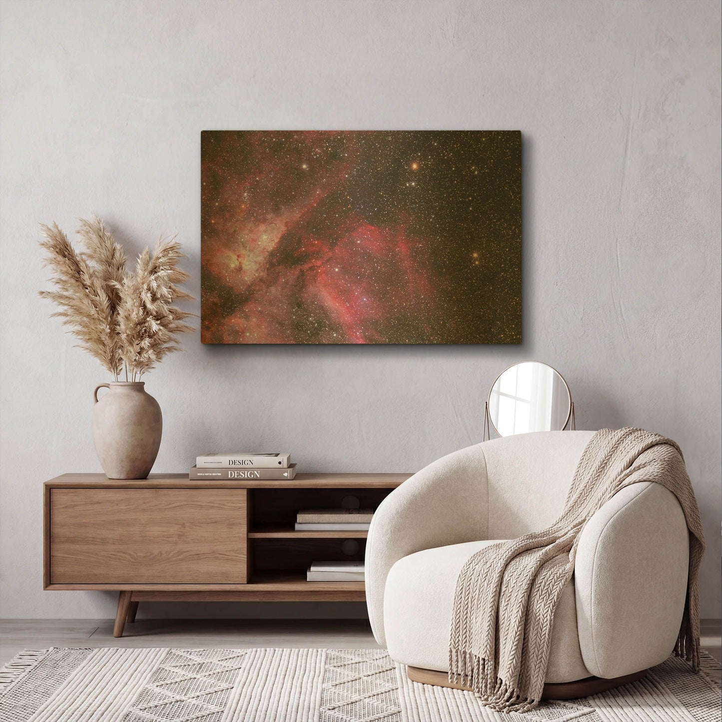 'Nova Carinae' By NASA Space Photos Gold Metal Wall Art