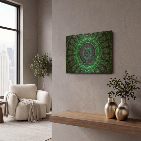 'Set And Setting 5' By Cameron Gray Gold Metal Wall Art