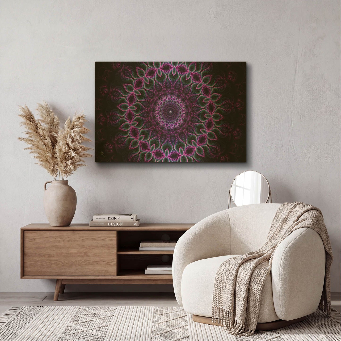 'Silence In An Infinite Moment' By Cameron Gray Gold Metal Wall Art