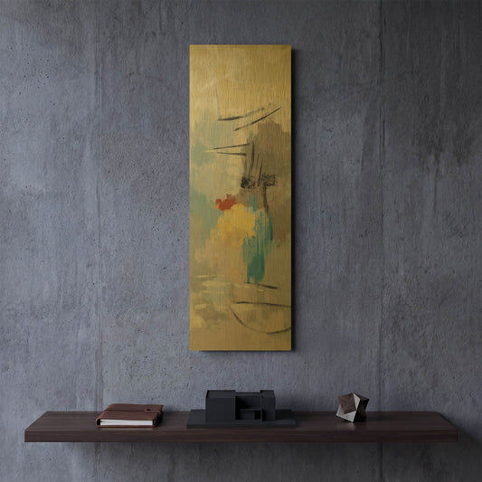 'Sail Away II' By Silvia Vassileva Gold Metal Wall Art