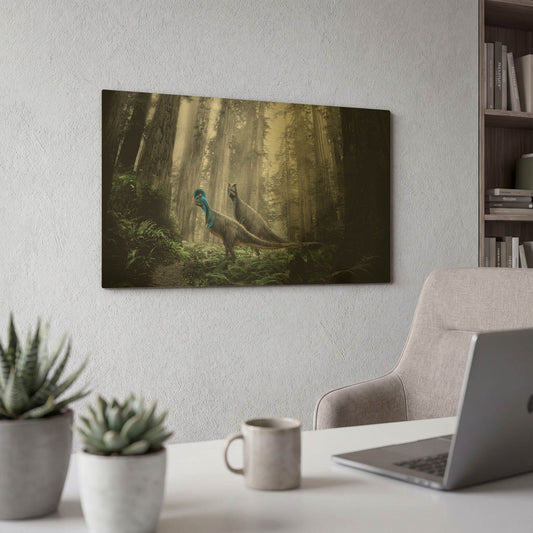 'Breeding Season' By Damir Martin Gold Metal Wall Art