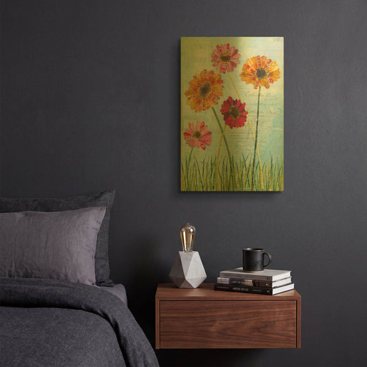 'Early Spring I' By Courtney Prahl Gold Metal Wall Art