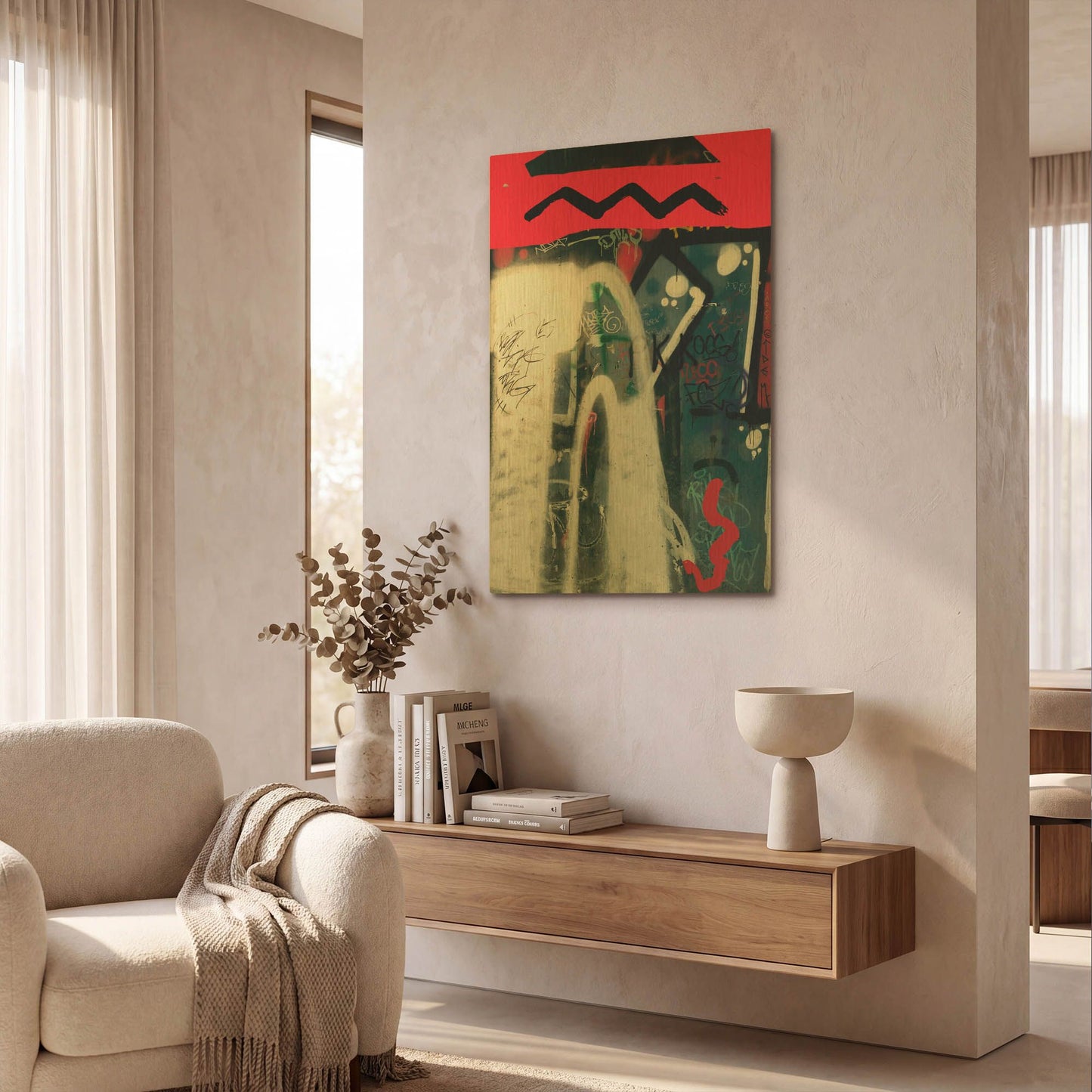 'After a Short Walk' By Irena Orlov Gold Metal Wall Art
