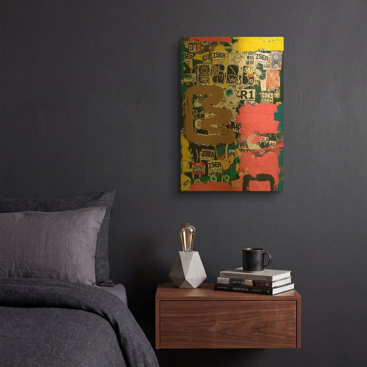 'Sort of thought' By Irena Orlov Gold Metal Wall Art