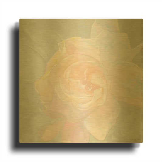 'Rose Bouquet 2' By Stellar Design Studio Gold Metal Wall Art