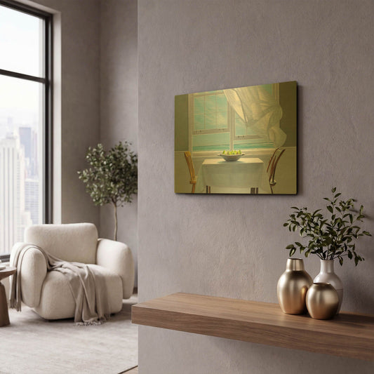'Meditation' By Karen Hollingsworth Gold Metal Wall Art