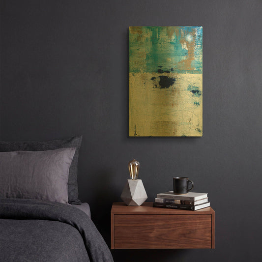 'Explore' By Julie Weaverling Gold Metal Wall Art