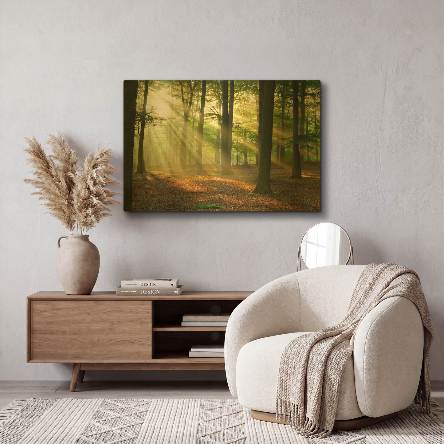 'Rays of Light,' By LUXE Gold Metal Wall Art