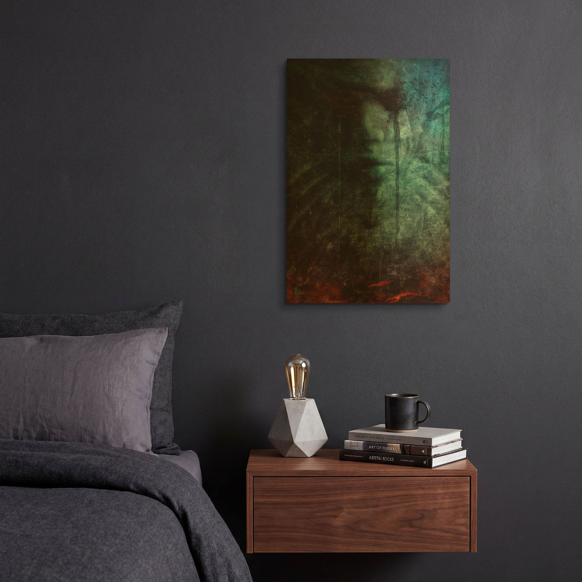 'Souvenirs' By Mario Sanchez Nevado Gold Metal Wall Art