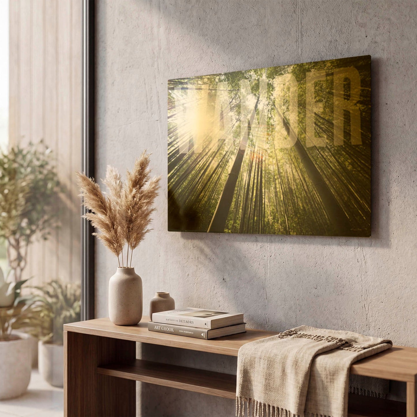 'Wander' By Susan Ball Gold Metal Wall Art