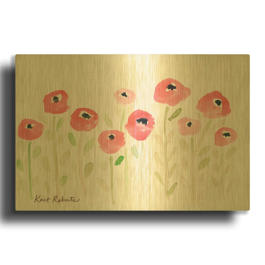 'Cutie' By Kait Roberts Gold Metal Wall Art
