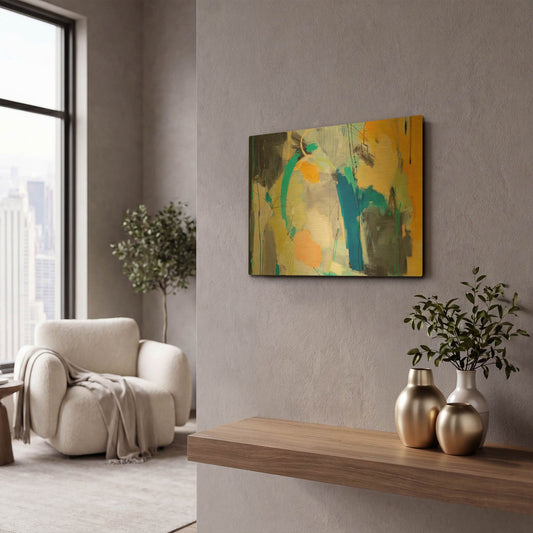 'Revelation 5' By Ira Ivanova Gold Metal Wall Art