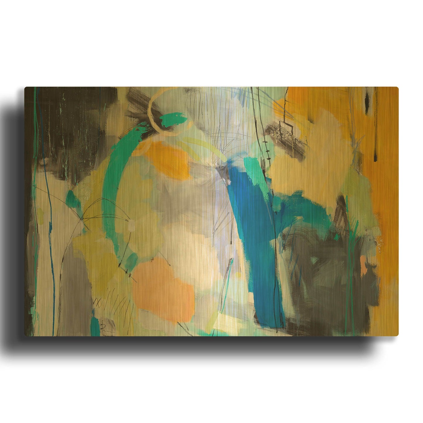 'Revelation 5' By Ira Ivanova Gold Metal Wall Art