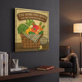 'The More One Sows' By Mollie B Art Gold Metal Wall Art