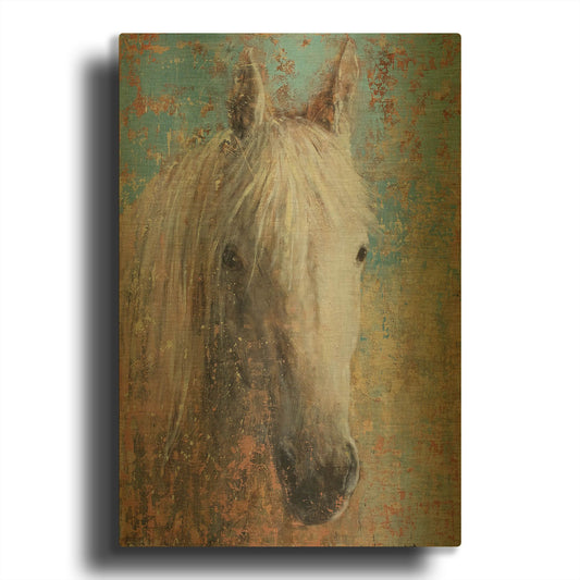 'From the Valley' By Matt Flint Gold Metal Wall Art