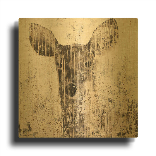 'The Matriarch' By Matt Flint Gold Metal Wall Art