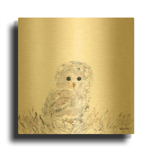 'Good Night Little One' By Roey Ebert Gold Metal Wall Art
