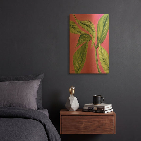 'Paradise' By Roey Ebert Gold Metal Wall Art