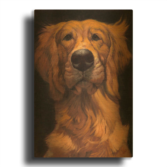 'Golden' By Thomas Fluharty Gold Metal Wall Art