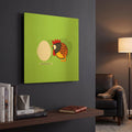 'Here First' By Chuck Wimmer Gold Metal Wall Art
