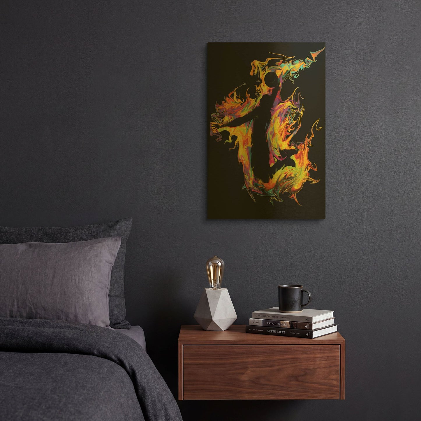 'Slam' By Michael Stewart Gold Metal Wall Art