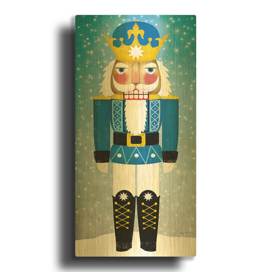 'Nutcracker Bright III' By Ryan Fowler Gold Metal Wall Art