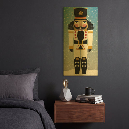 'Nutcracker Bright IV' By Ryan Fowler Gold Metal Wall Art