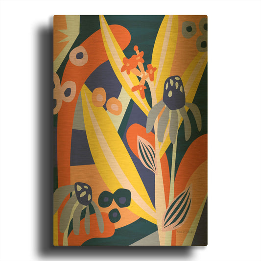 'Growing Pains' By Megan Gallagher Gold Metal Wall Art
