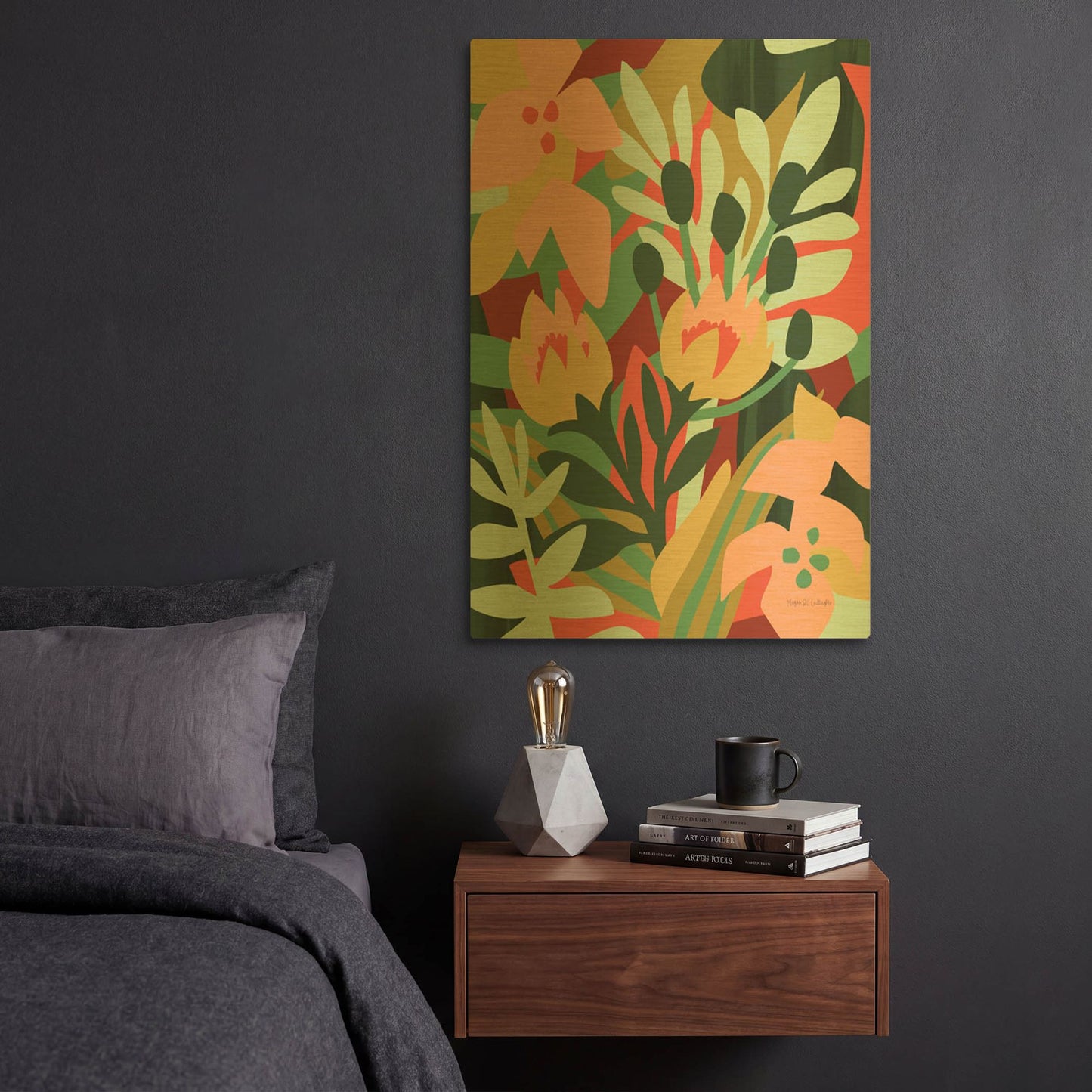 'Limited Results' By Megan Gallagher Gold Metal Wall Art