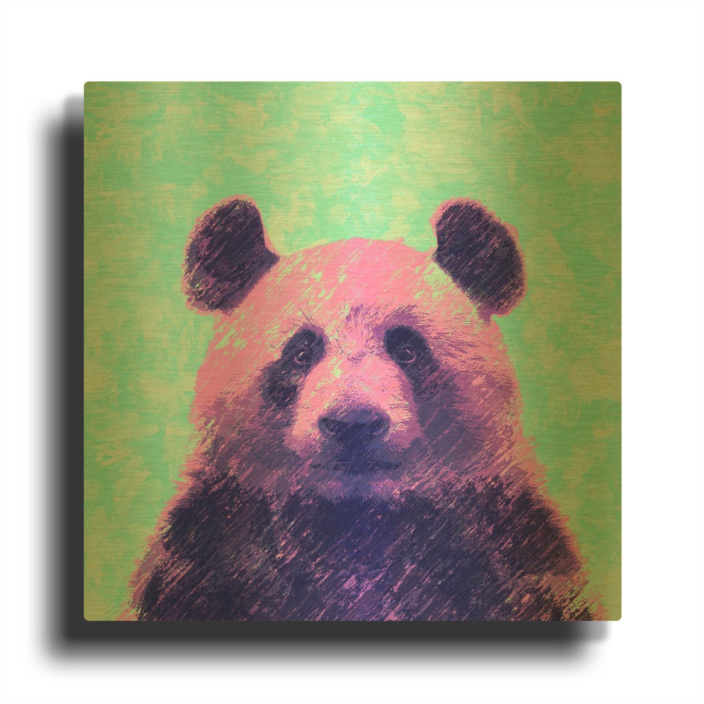 'Fluffy' By LUXE Gold Metal Wall Art