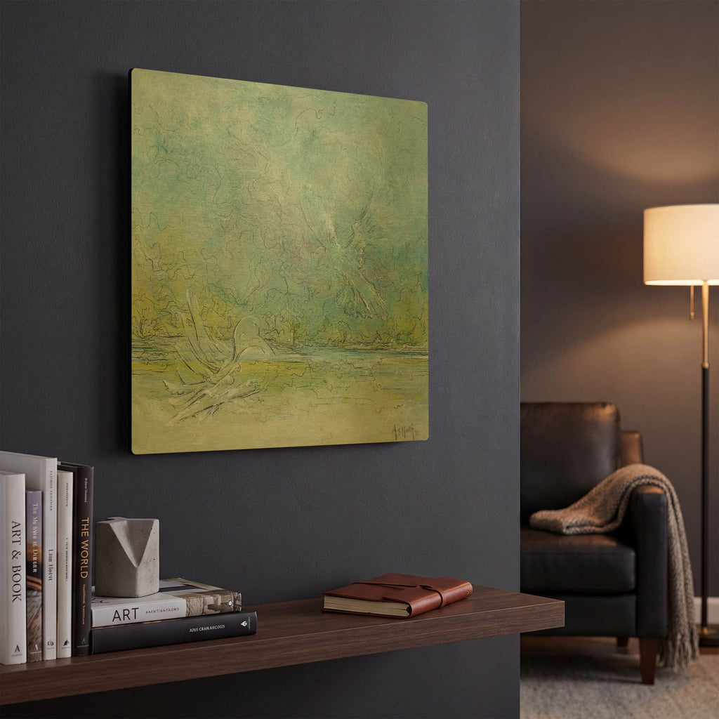 'Fredom' By Samedin Asllani Gold Metal Wall Art