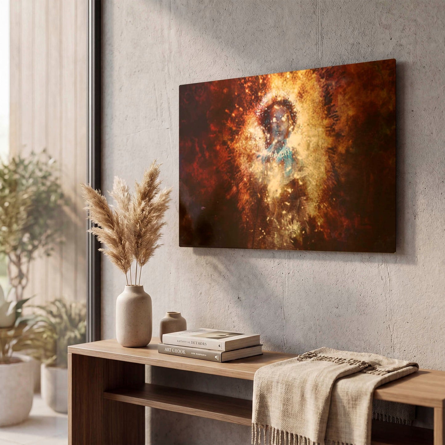 'The Gamer' By Mario Sanchez Nevado Gold Metal Wall Art