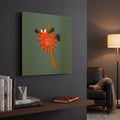'Fugu' By Chuck Wimmer Gold Metal Wall Art