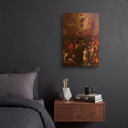 'The Transfiguration' By Raphael Gold Metal Wall Art
