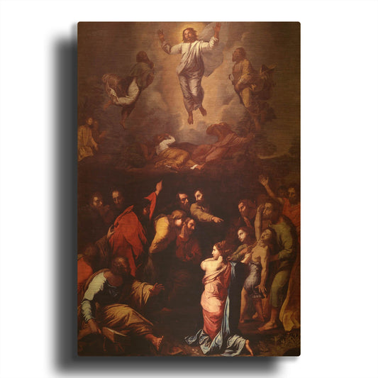 'The Transfiguration' By Raphael Gold Metal Wall Art