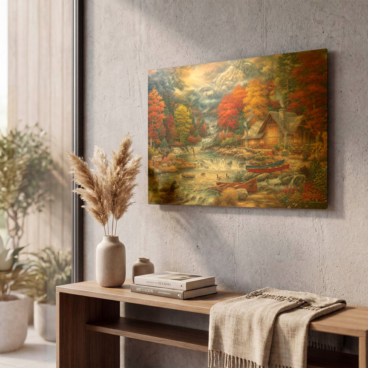 'Treasures of the Great Outdoors' By Chuck Pinson Gold Metal Wall Art