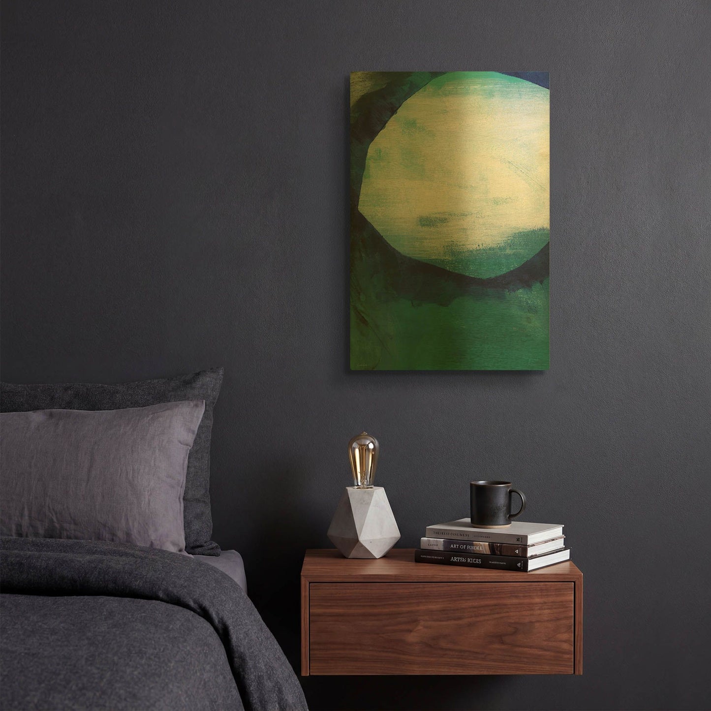 'Free My Soul' By Linda Woods Gold Metal Wall Art