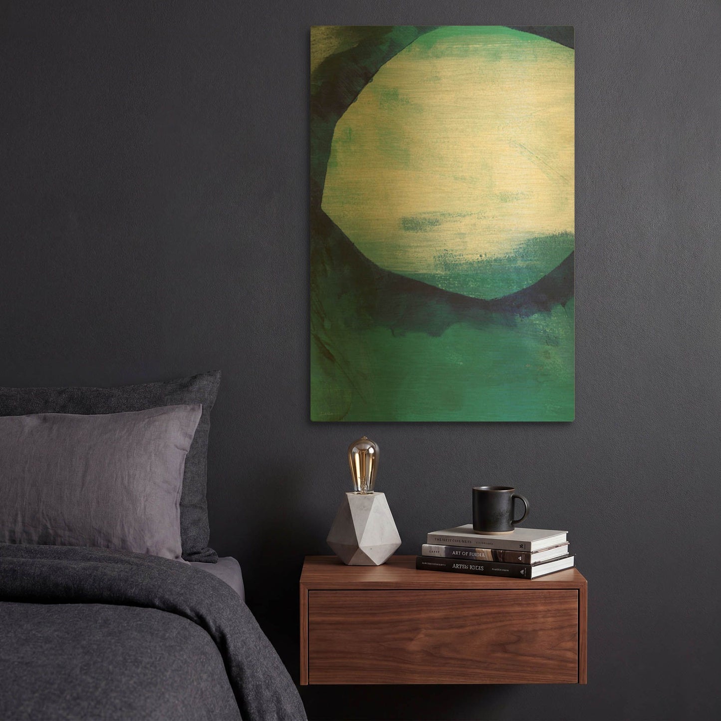 'Free My Soul' By Linda Woods Gold Metal Wall Art