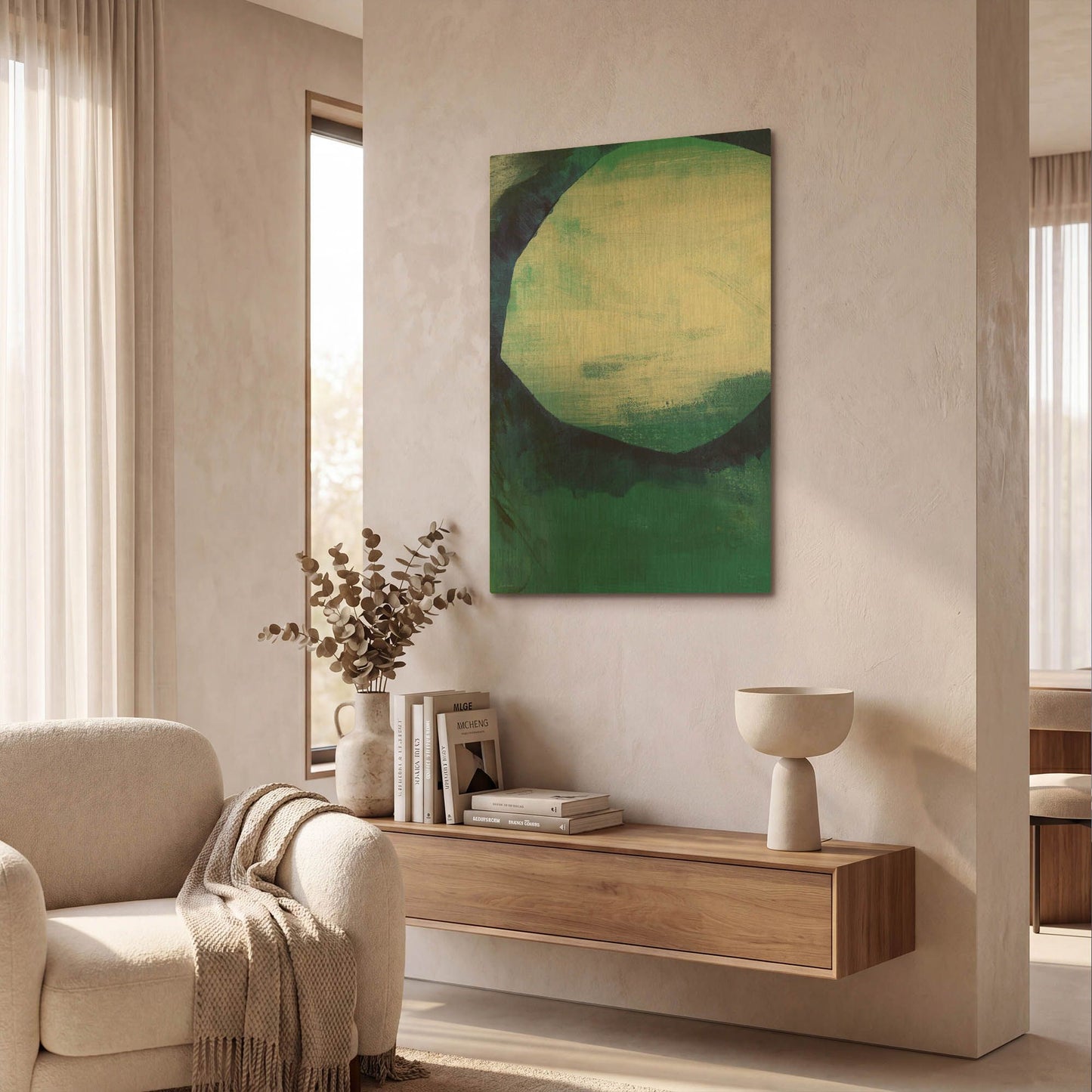 'Free My Soul' By Linda Woods Gold Metal Wall Art