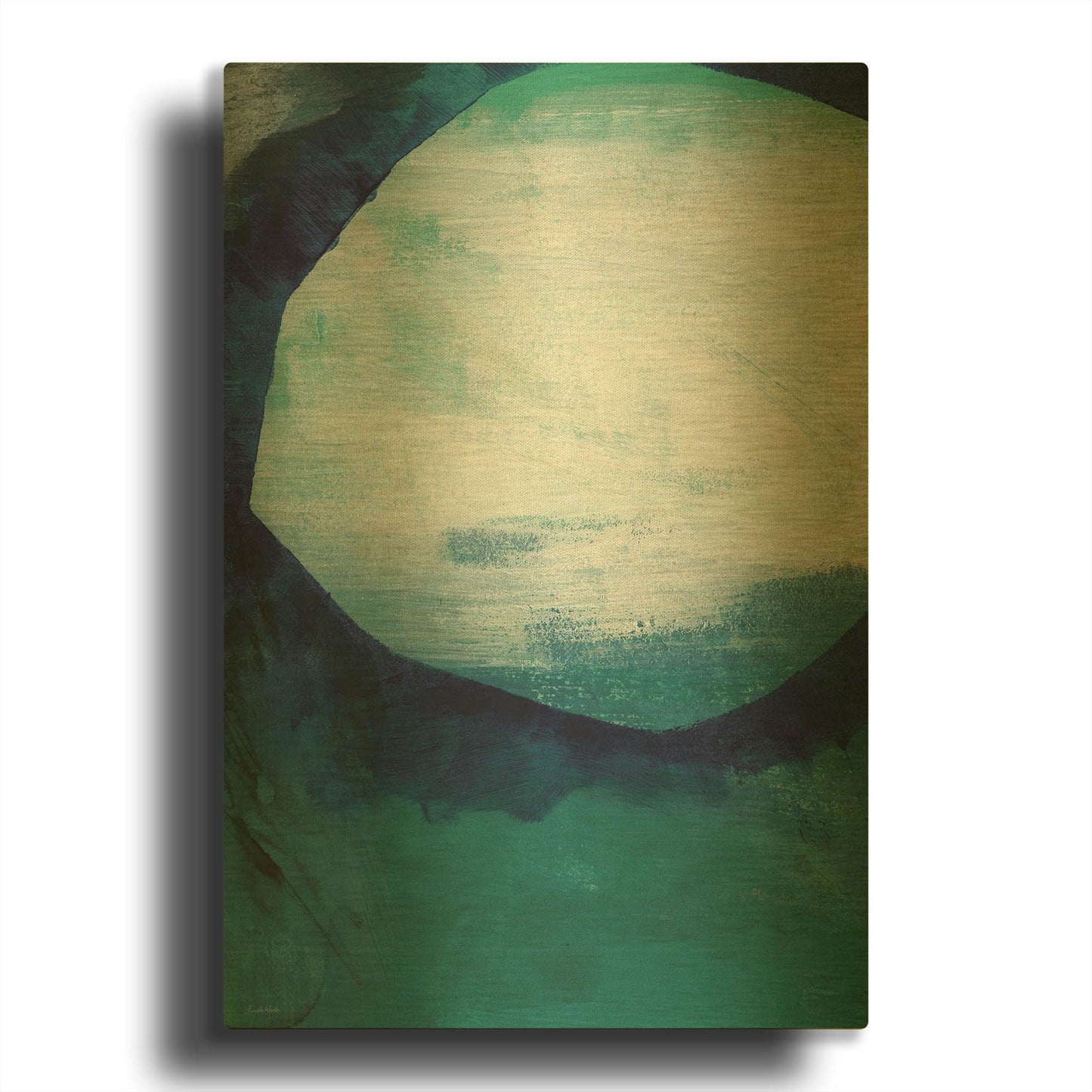 'Free My Soul' By Linda Woods Gold Metal Wall Art