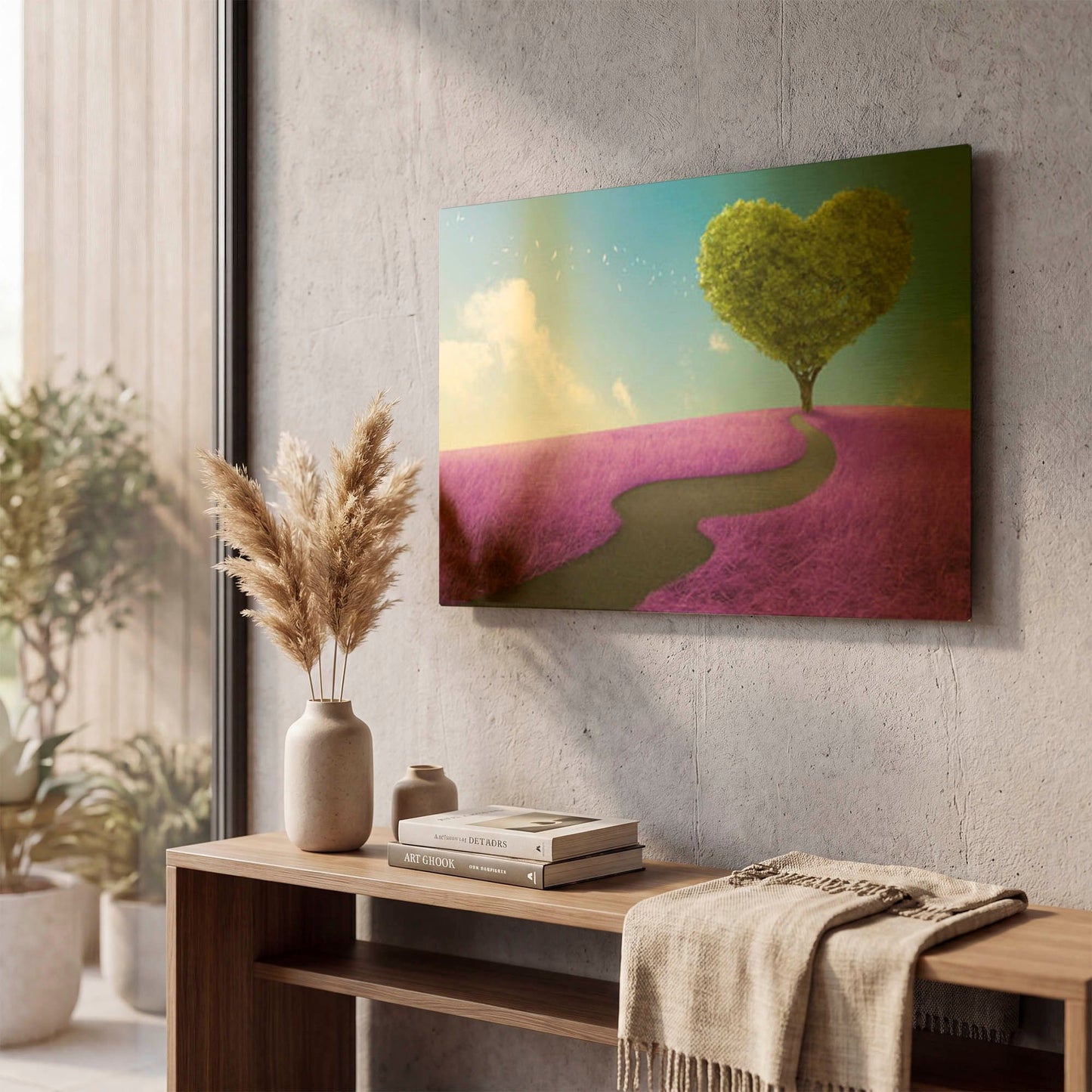 'Follow Your Heart,' By LUXE Gold Metal Wall Art