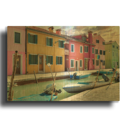 'Bruano 17' By Alan Blaustein Gold Metal Wall Art