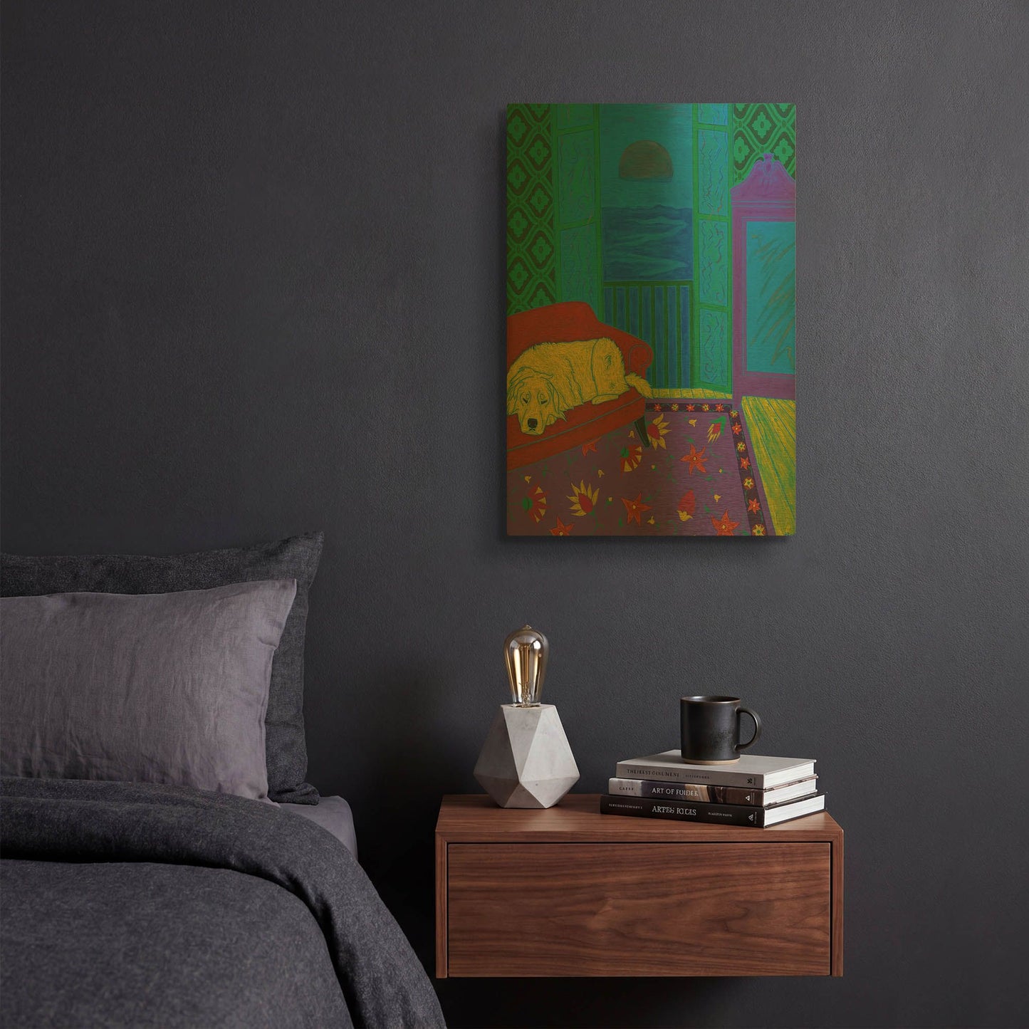 'Dreaming of Possibilities' By Angela Bond Gold Metal Wall Art
