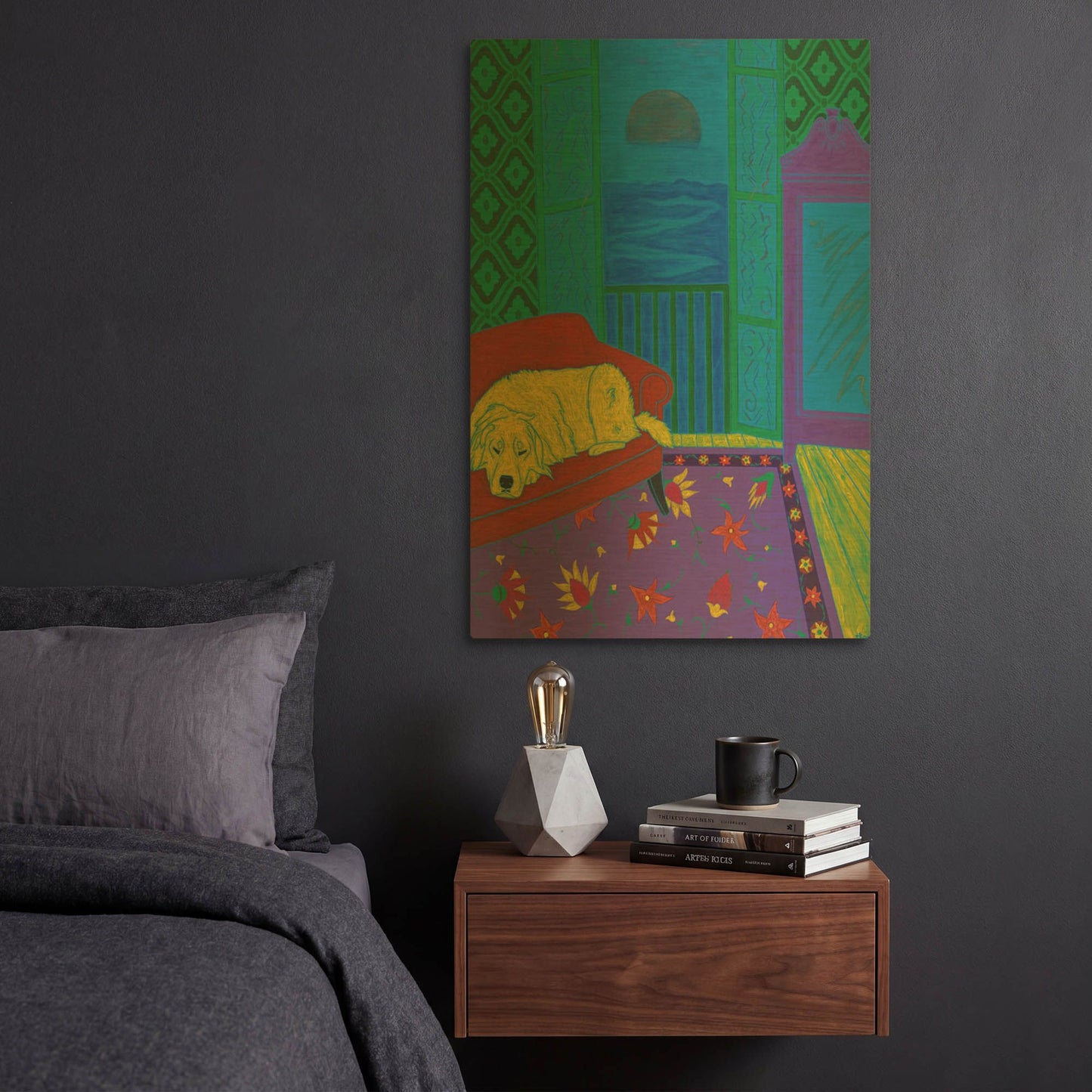 'Dreaming of Possibilities' By Angela Bond Gold Metal Wall Art