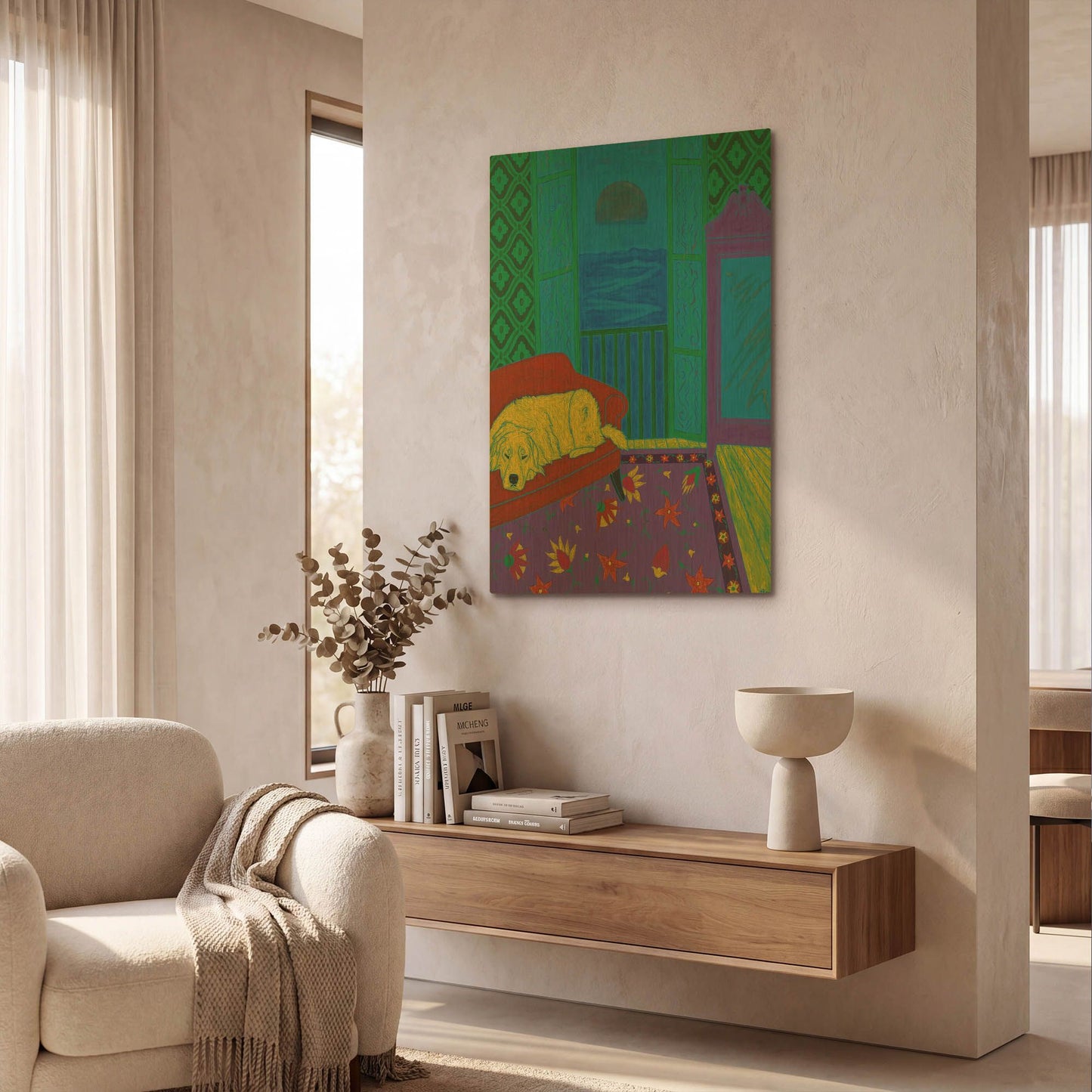 'Dreaming of Possibilities' By Angela Bond Gold Metal Wall Art
