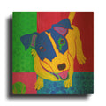 'Just Jack' By Angela Bond Gold Metal Wall Art