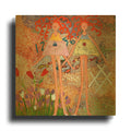 'Across the Universe' By Caroline Benchétrit Gold Metal Wall Art