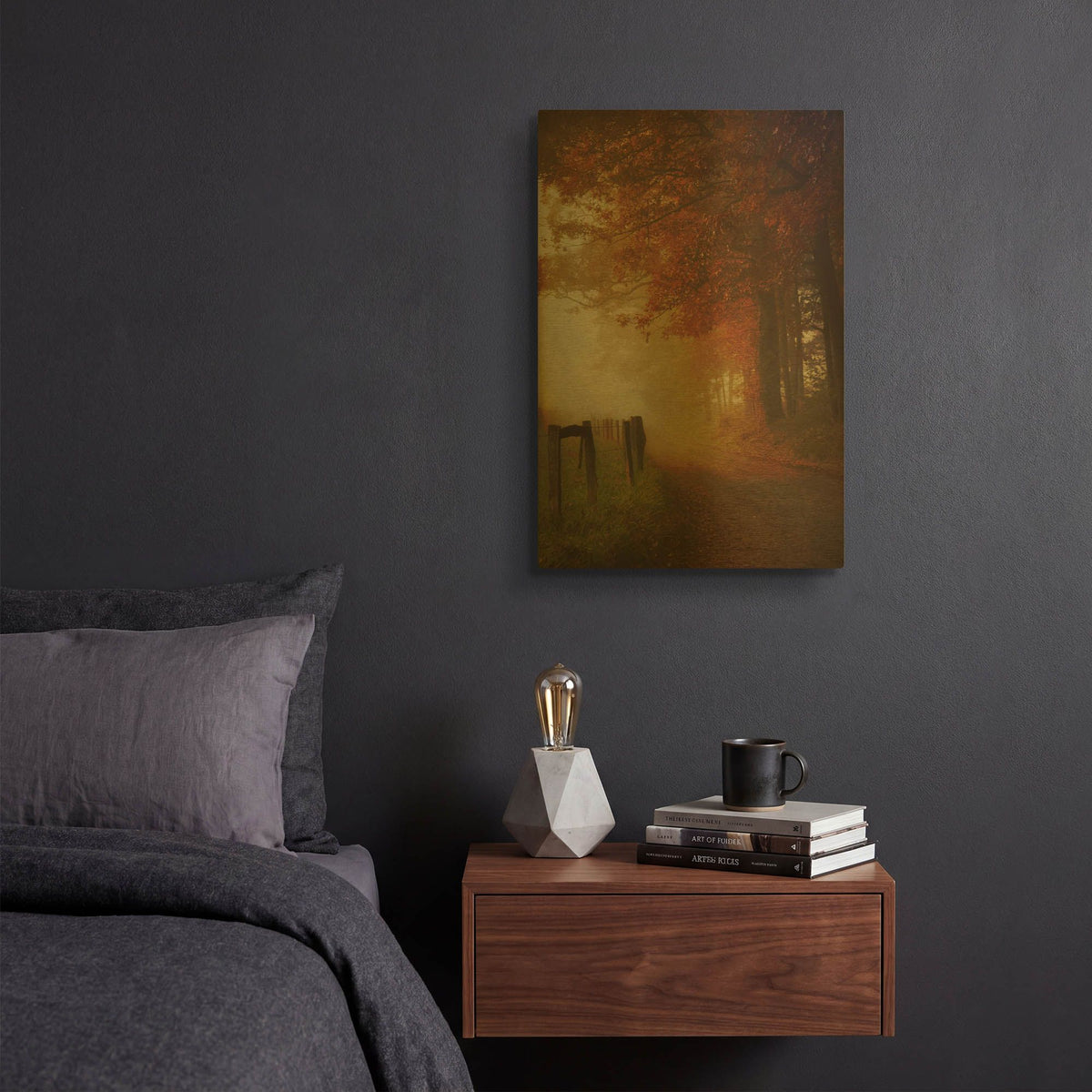 'Come to the Light' By Daniel Burt Gold Metal Wall Art