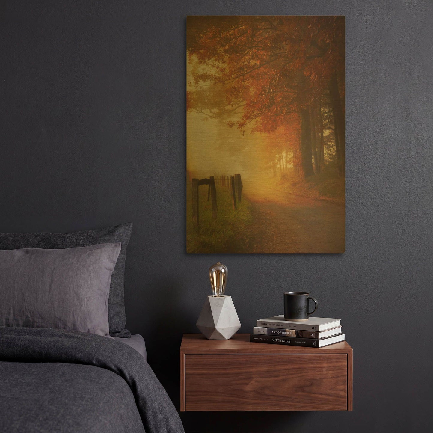 'Come to the Light' By Daniel Burt Gold Metal Wall Art