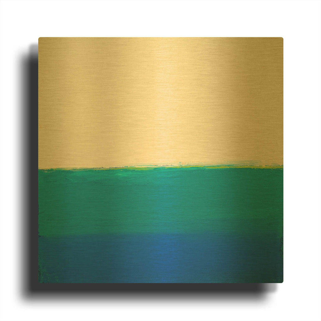 'Above and Below' By Don Bishop Gold Metal Wall Art